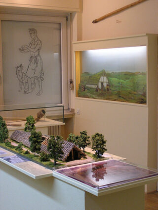 Ortsgeschichtliches Museum, Diorama und Model